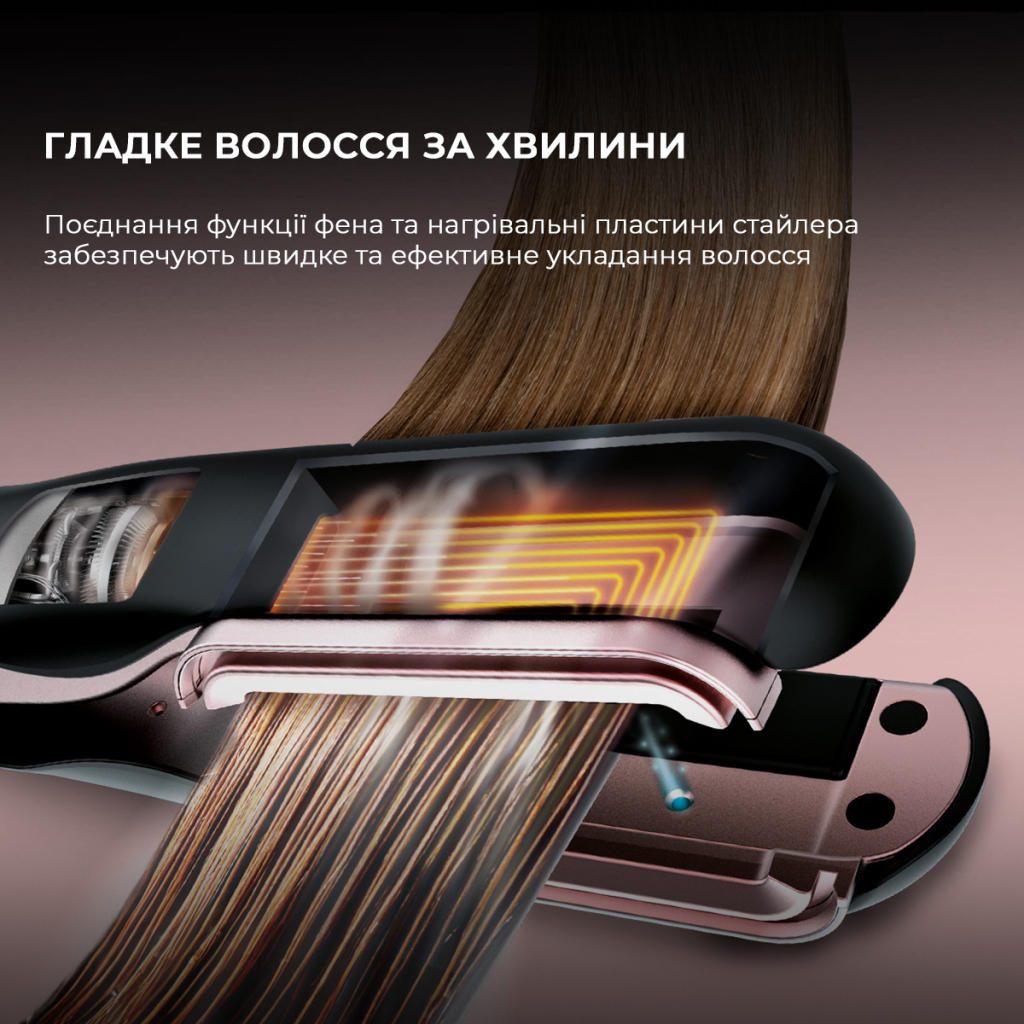 Стайлер Cecotec RitualCare Air Lisse 2in1 Black (A01_EU01_100158) - зображення 7