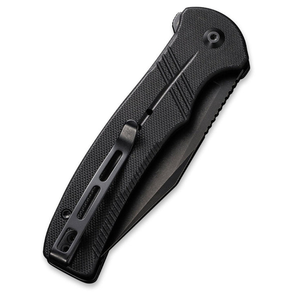 Ніж Civivi Cogent Serrated, Black G10, Darkwash (C20038E-1) - зображення 7