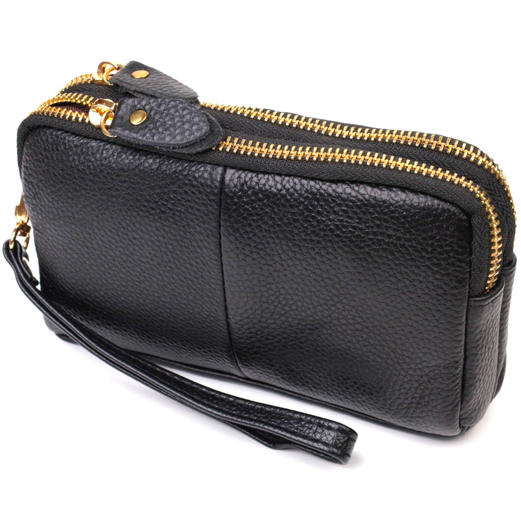 Сумка Vintage З натуральної шкіри Чорна (22088) - зображення 1