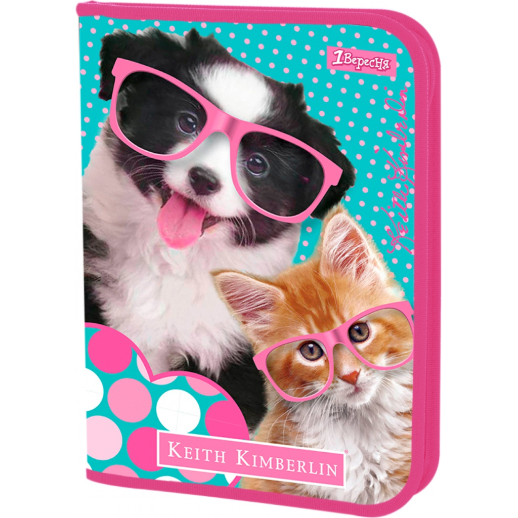 Папка для трудового навчання 1 вересня А4, на блискавці FC Keith Kimberlin (491845) - зображення 1