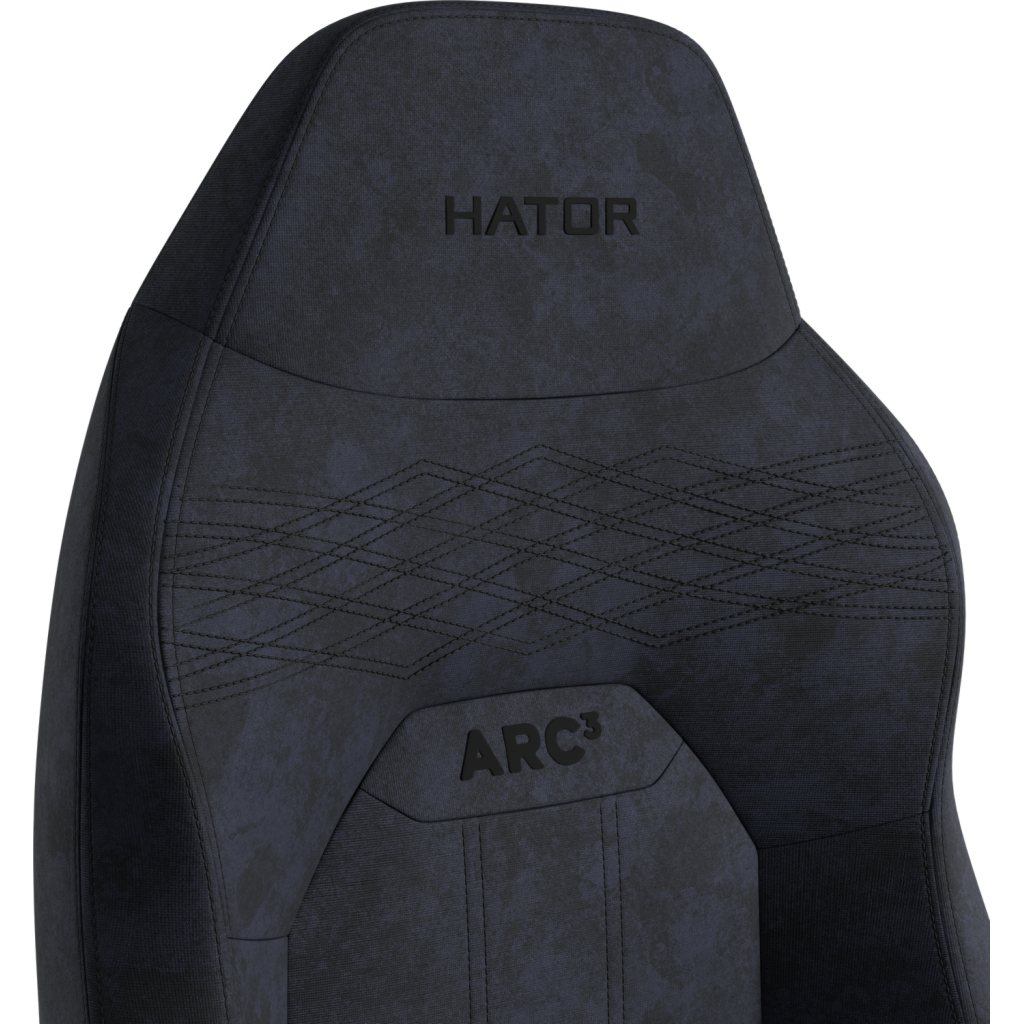 Крісло ігрове Hator Arc 3 L Velour Black (HTC3440L) - зображення 9