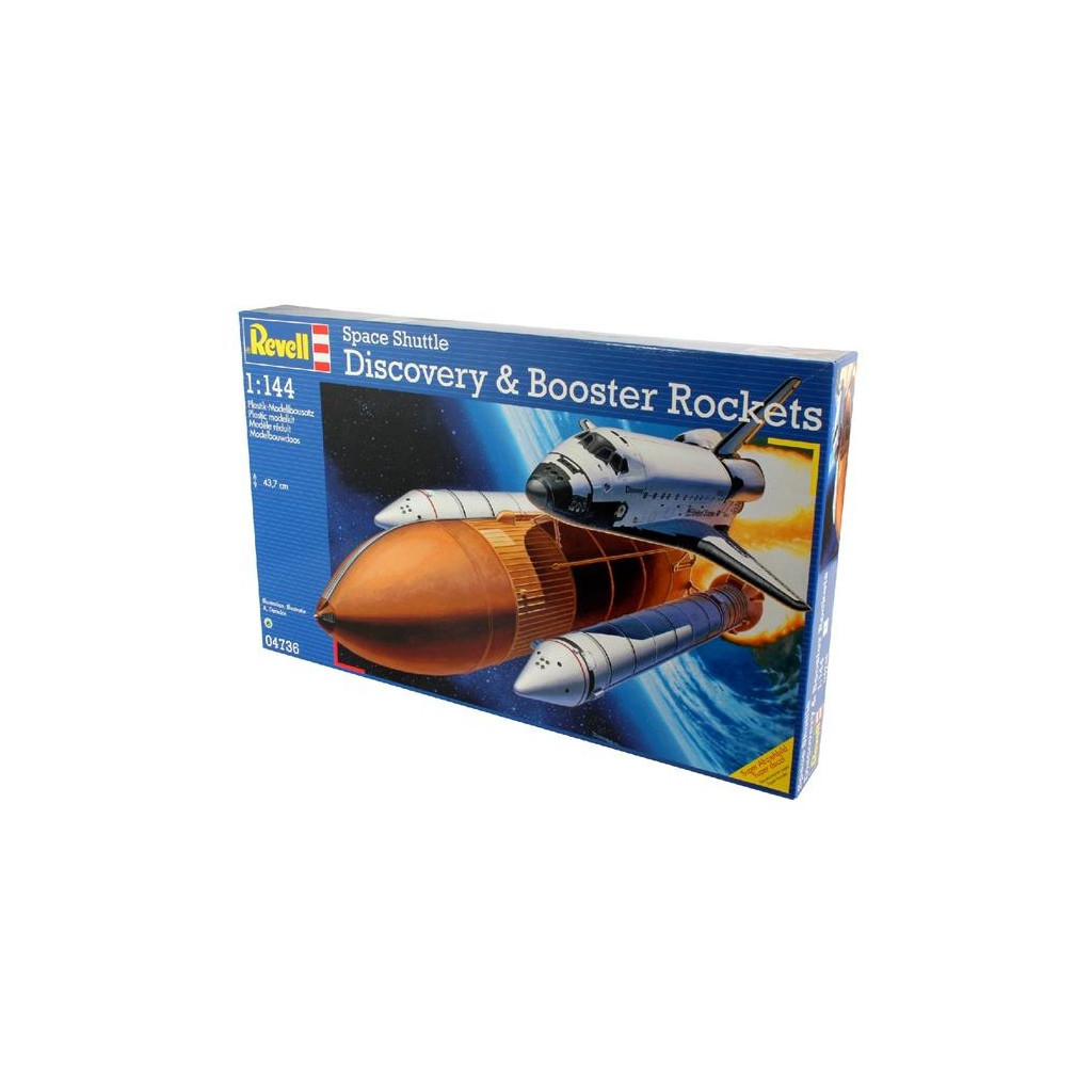 Збірна модель Revell Космічний шатл Discovery рівень 4 масштаб 1:144 (RVL-04736) - зображення 1
