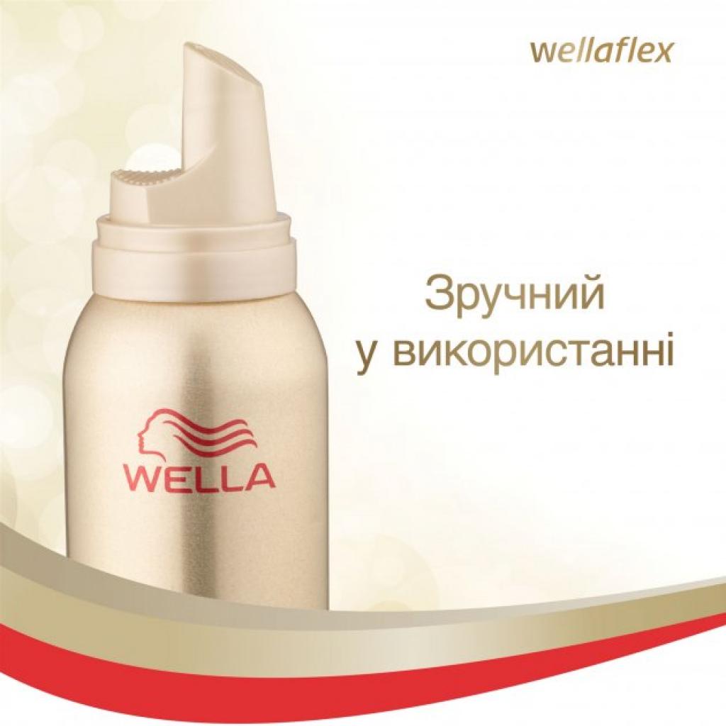 Мус для волосся WellaFlex для гарячого укладання сильної фіксації 200 мл (3614227120372) - зображення 8