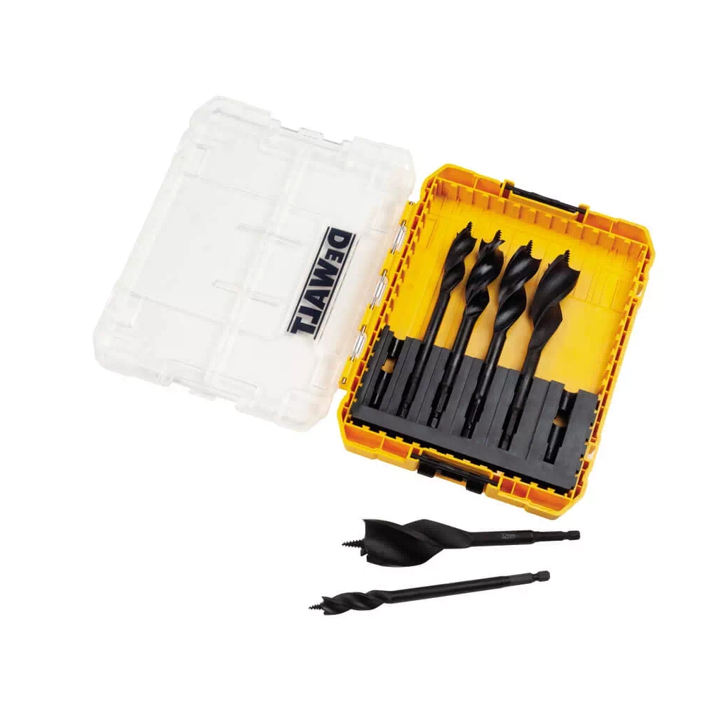 Набір свердл DeWALT спіральних по дереву EXTREME IMPACT, d = 13,16,20,22,25,32 мм (DT90238) - зображення 5