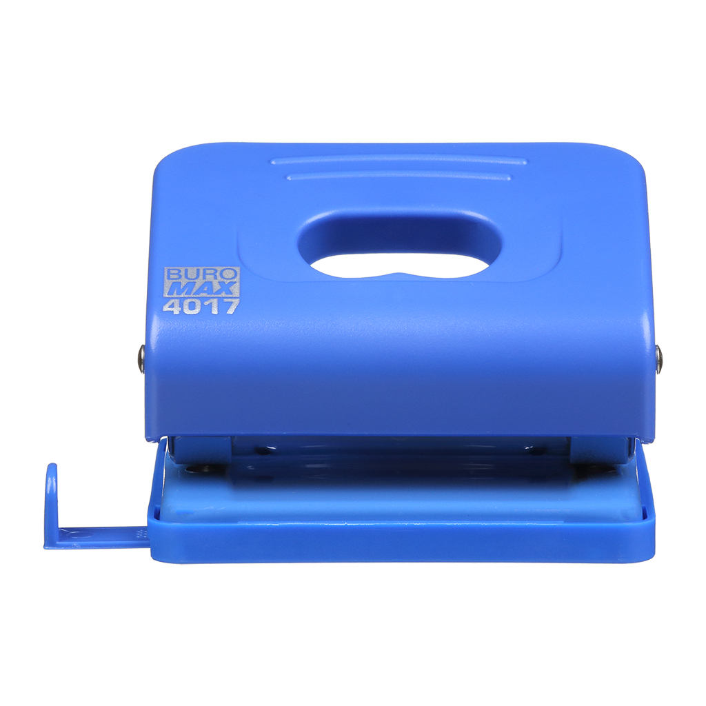Діркопробивач Buromax пластиковий, до 20 аркушів, 120 х 82 х 53 мм, синий (BM.4017-02) - зображення 4