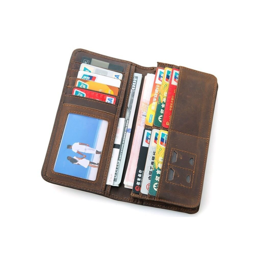 Гаманець Vintage Коричневий (14376) - зображення 6