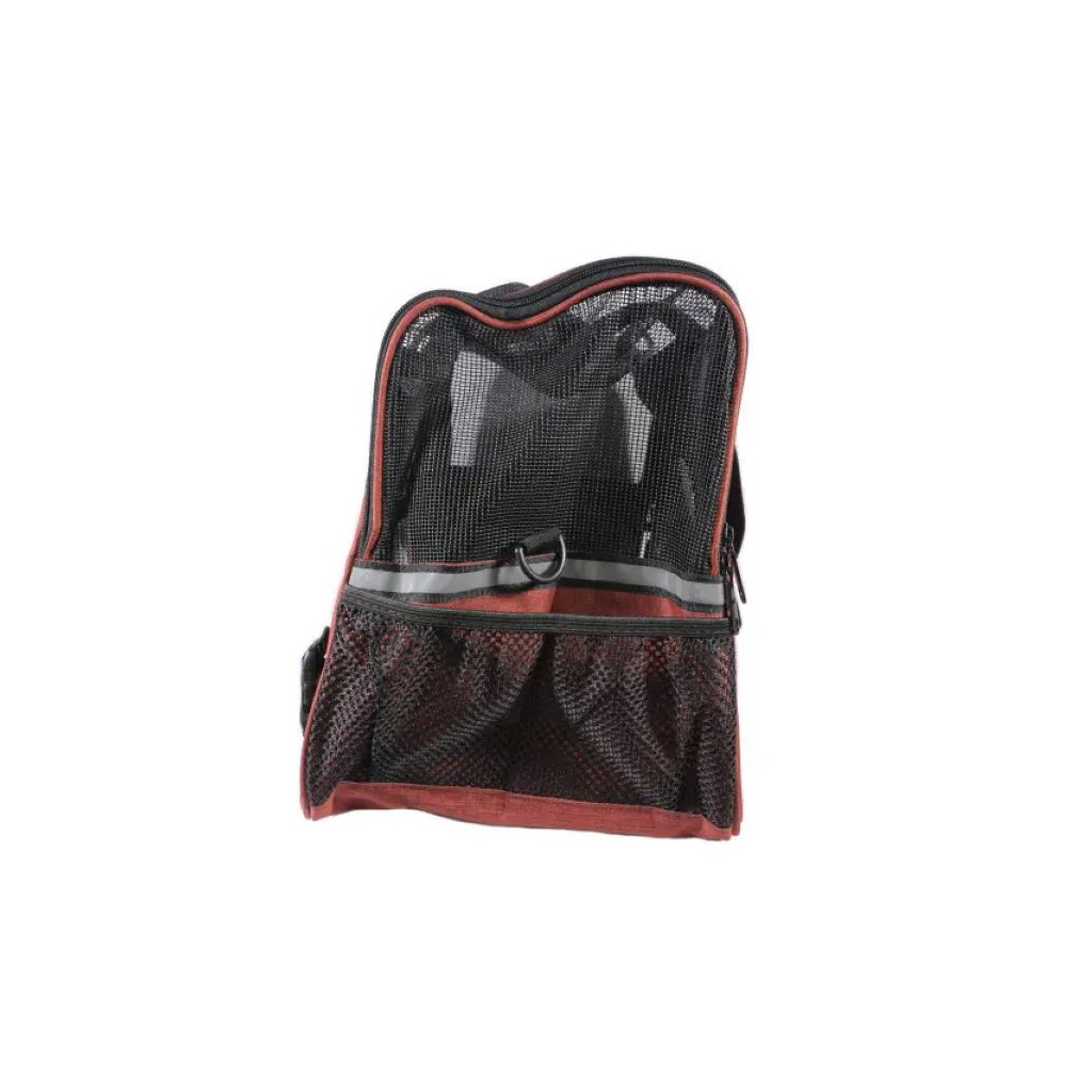 Переноска для тварин AnimAll HJ-8003 м'яка 48х25х33 см бордова (2000981206246) - зображення 2