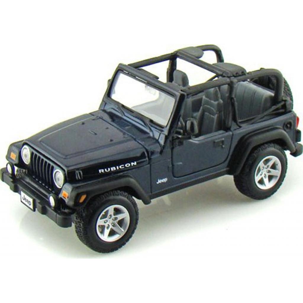 Машина Maisto Jeep Wrangler Rubicon синій (1:27) (31245 blue) - зображення 1