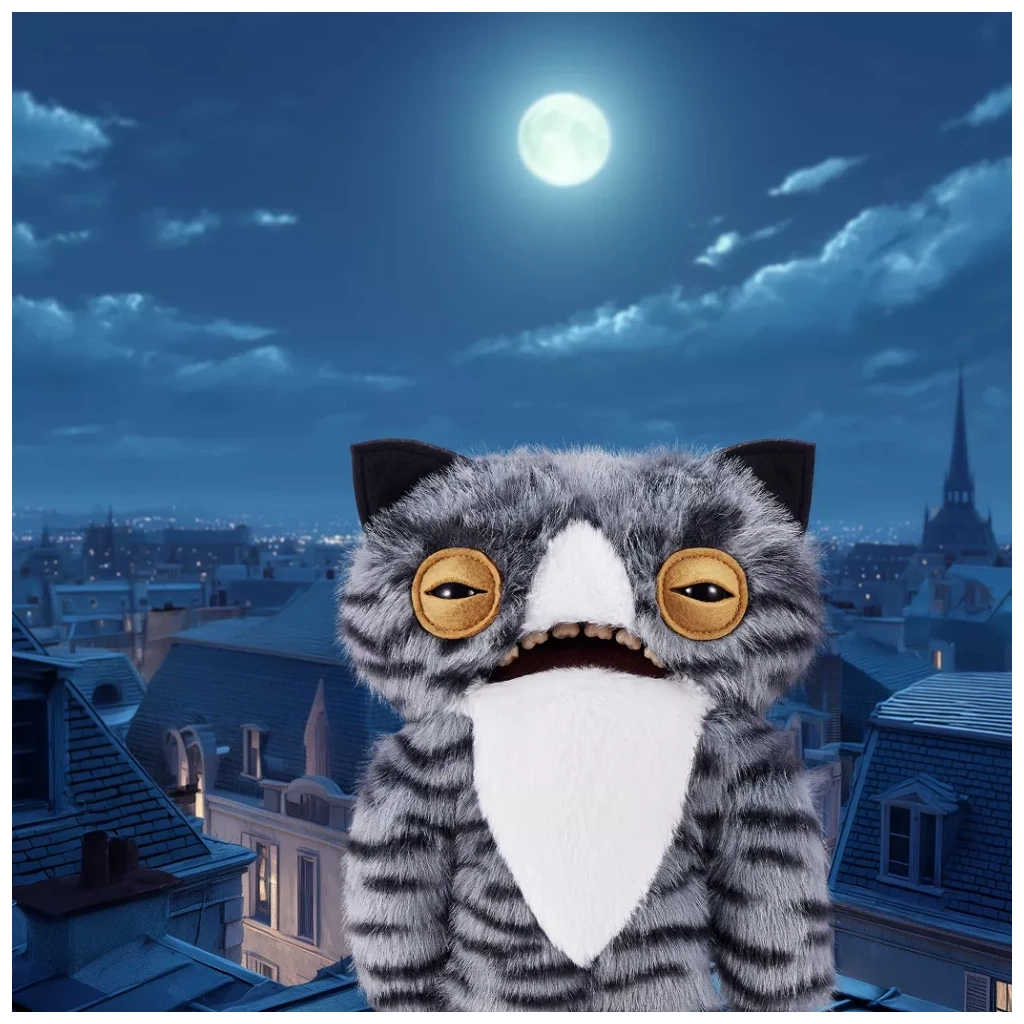 М'яка іграшка Fuggler Тигрокіт Підозрійко 24 см (15752E) - зображення 4