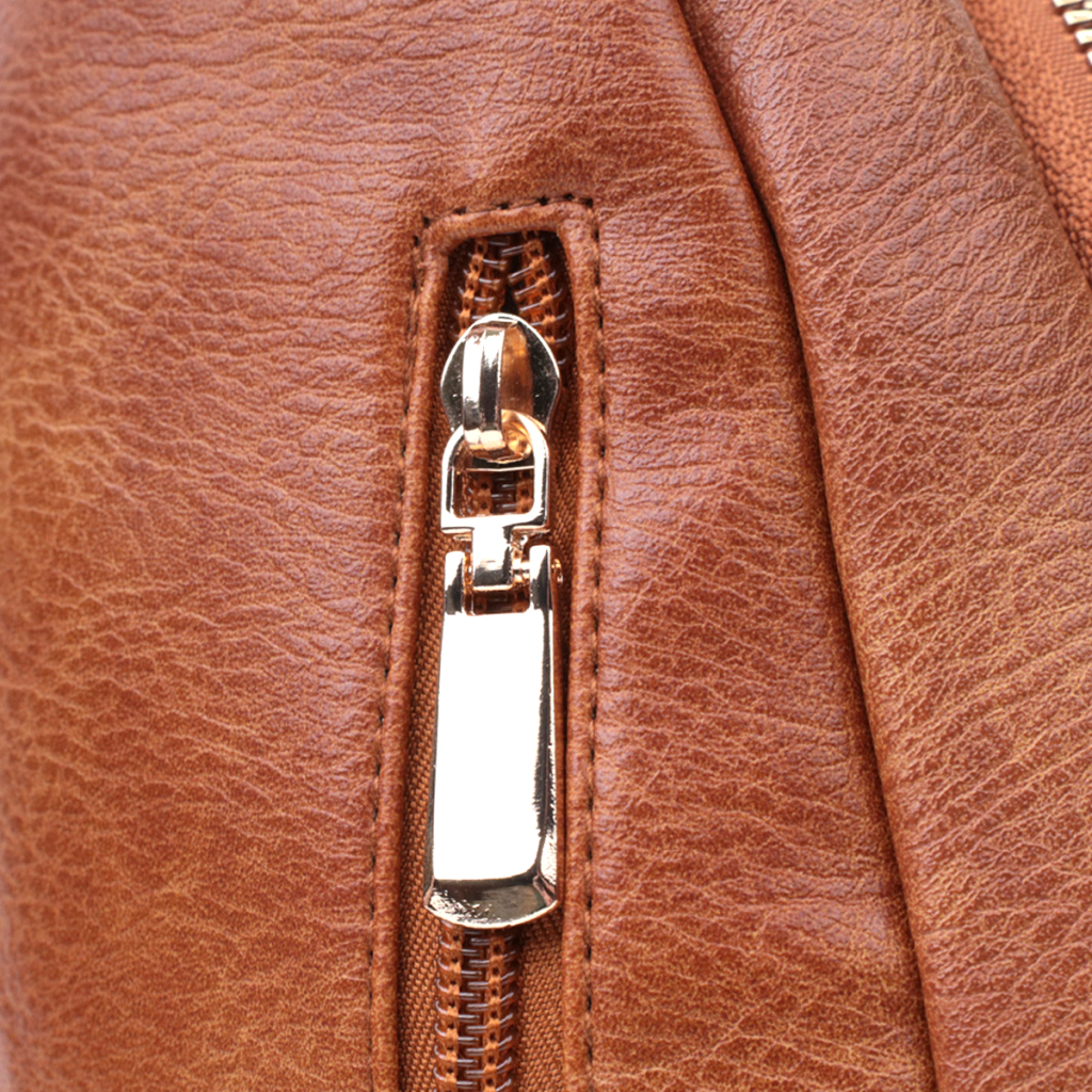 Сумка Vintage Жіноча слінг з екошкіри Руда (22749) - зображення 5