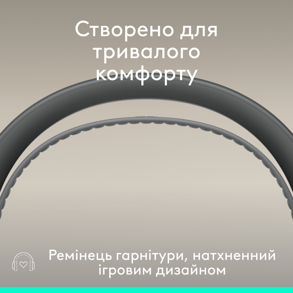 Навушники Logitech Zone Wired 2 for Business USB Graphite (981-001615) - зображення 7