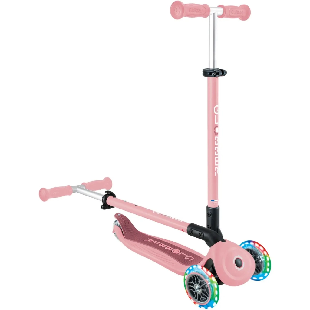 Самокат Globber Globber Go Up Active Темно-рожевий до 20/50 кг Колеса що світяться (744-210) - зображення 10