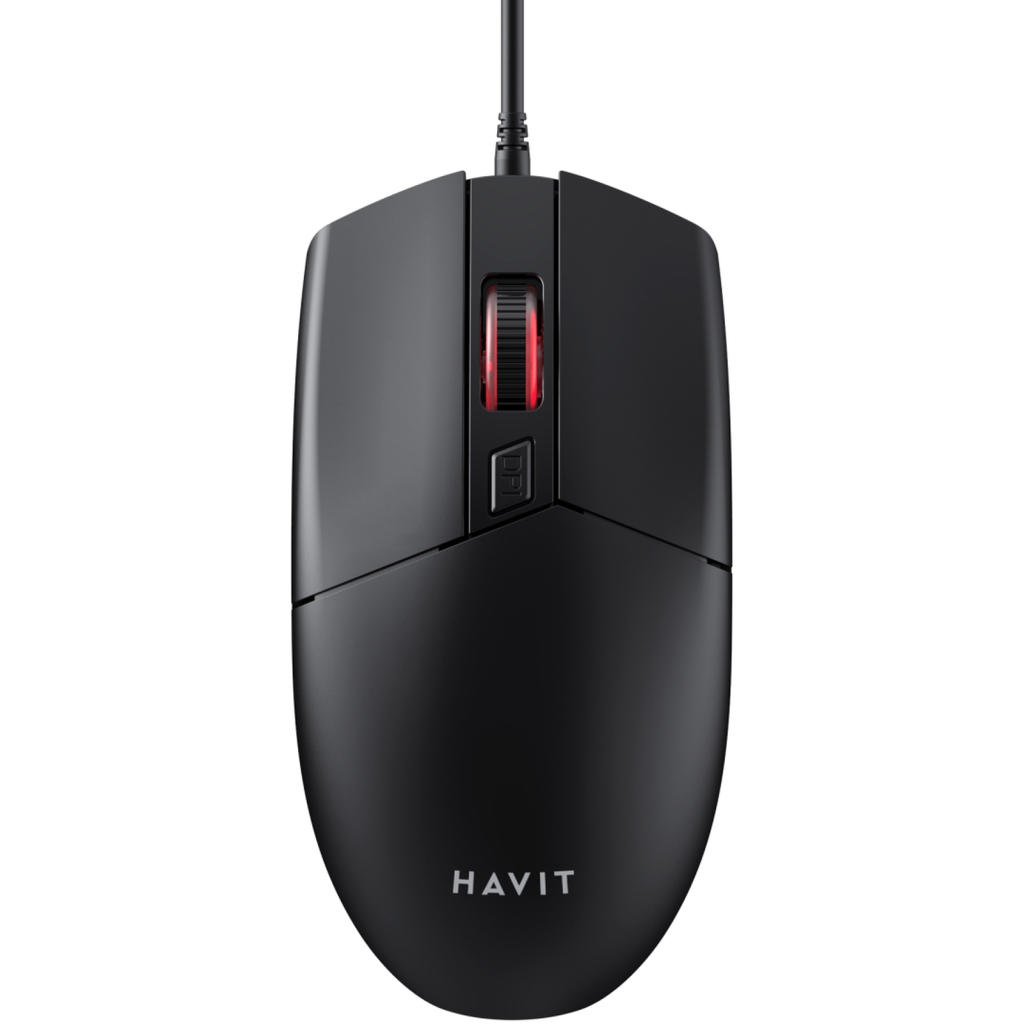 Мишка Havit HV-MS71 USB Black (6939119048440) - зображення 1