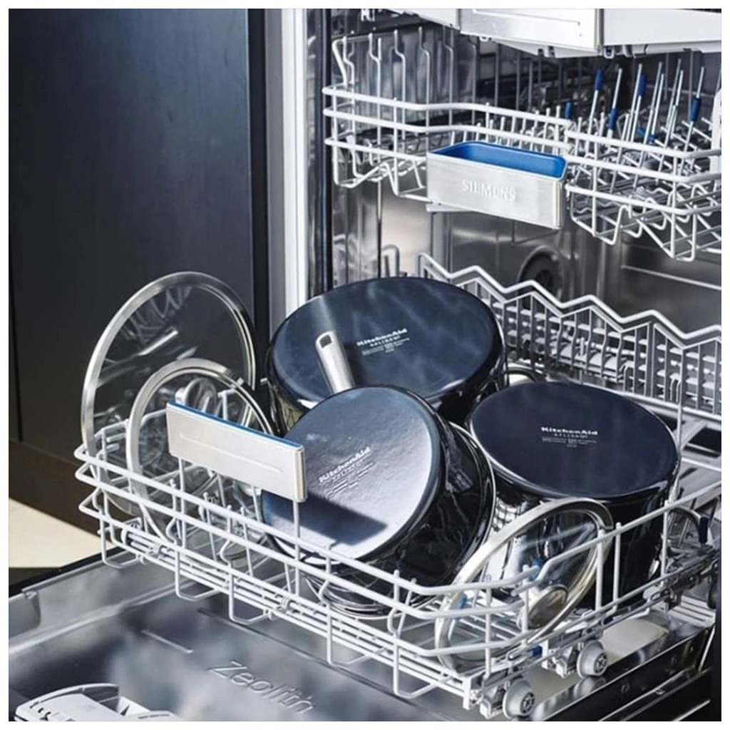 Каструля KitchenAid Steel Core 24 см 6 л матовий чорний (CC006001-001) - зображення 6