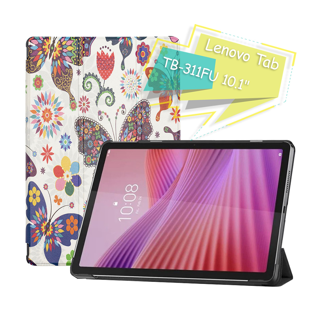 Чохол до планшета BeCover Smart Case Lenovo Tab TB-311FU 10.1" Butterfly (713115) - зображення 1