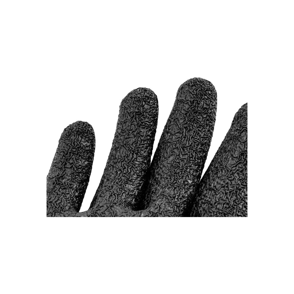 Захисні рукавиці Neo Tools латексне покриття, поліестер, р.8, помаранчево чорні (97-612-8) - изображение 5