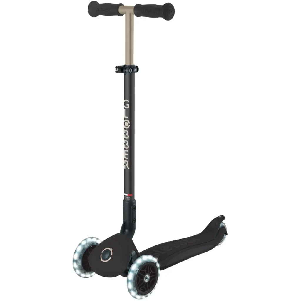 Самокат Globber Go Up Deluxe Lights 5 в 1 колеса з підсвіткою Чорний (646-720-2) - зображення 4