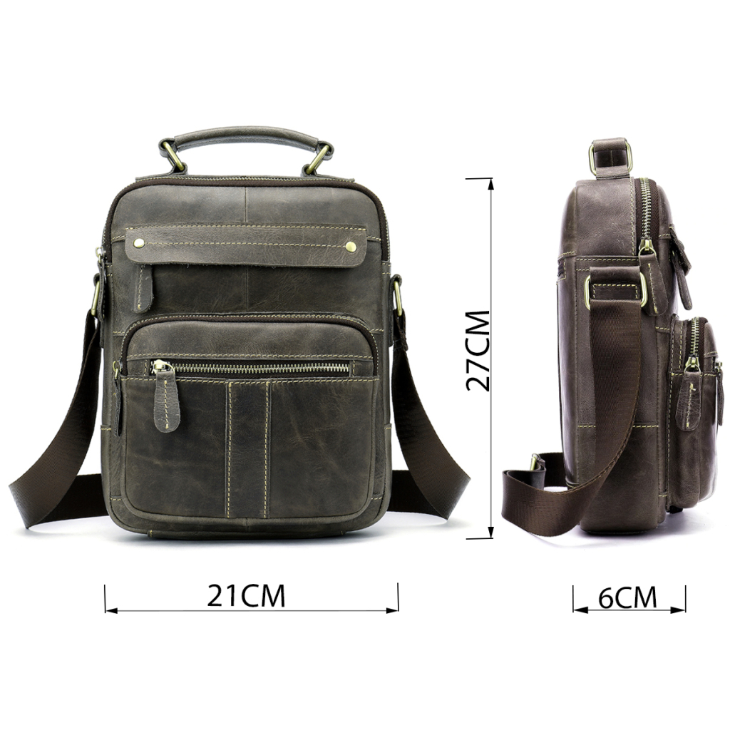 Сумка Vintage Сіра (20028) - зображення 3