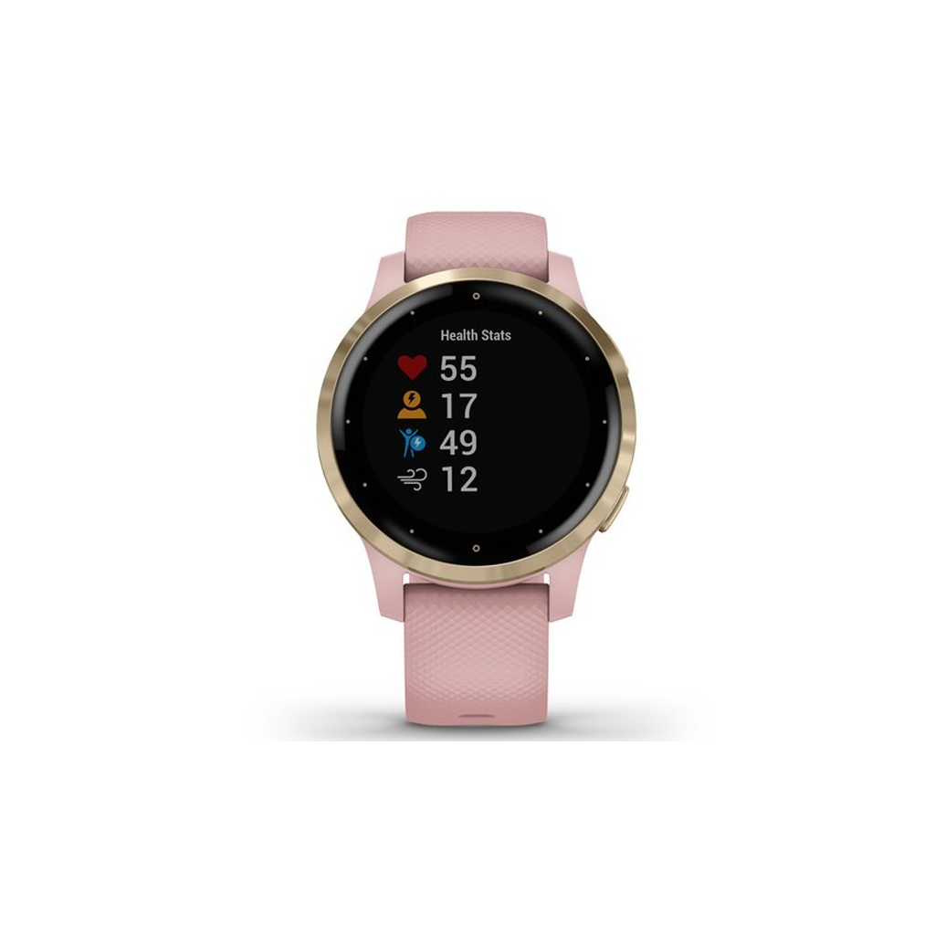Смарт-годинник Garmin vivoactive 4S, Dust Rose/Light Gold (010-02172-33) - зображення 2