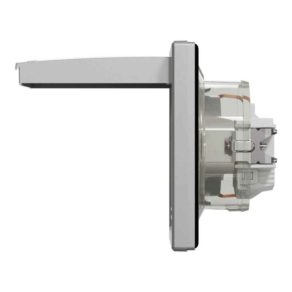 Розетка Schneider Electric ASFORA з кришкою IP44, алюміній (EPH3100361) - изображение 4