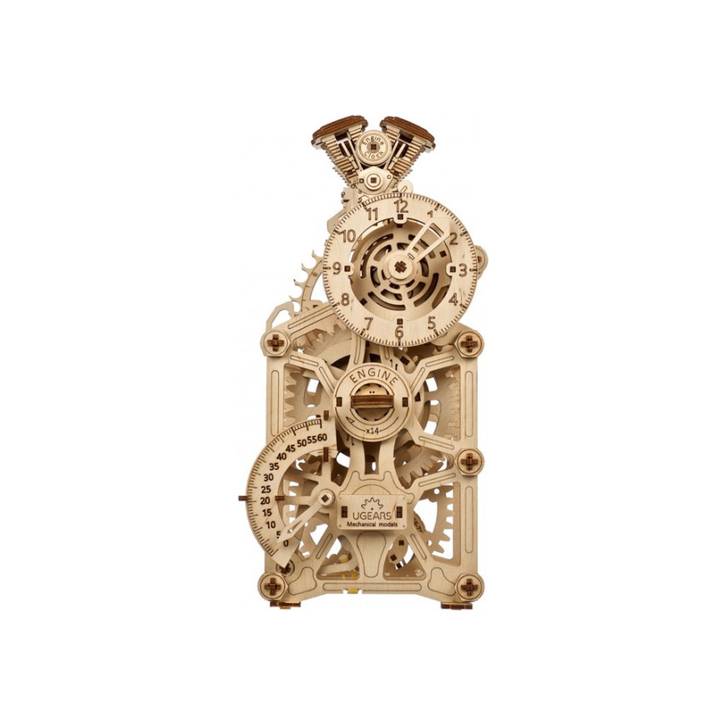 Конструктор Ugears Годинник Двигун (6337516) - зображення 7