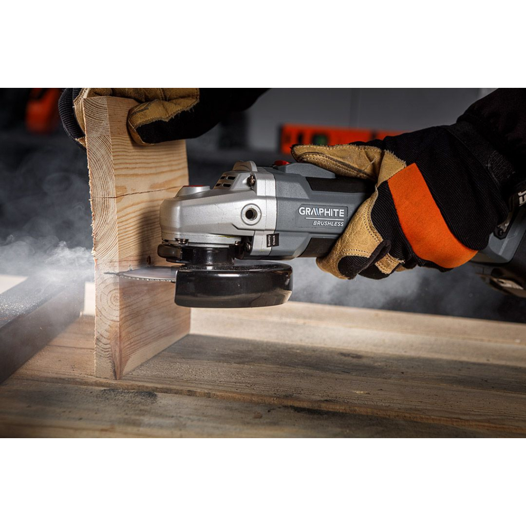 Шліфувальна машина Graphite Energy+ 18V, 125мм, 9200об/хв, 2.28кг (без АКБ та ЗП) (58GE142) - изображение 4