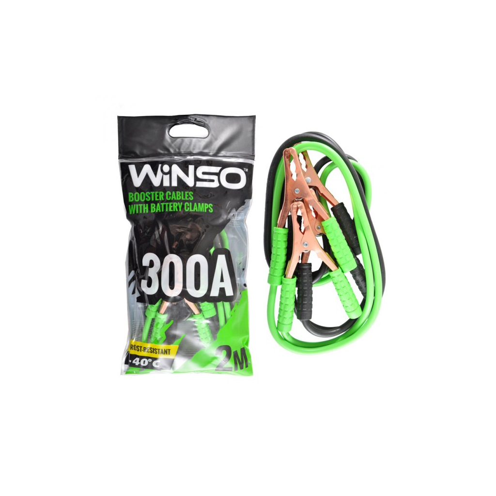 Дроти для запуску для автомобіля WINSO 300А 2м (138300) - изображение 3