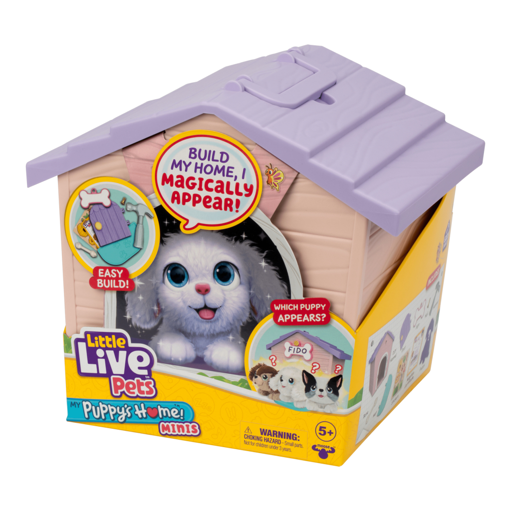М'яка іграшка Moose Little Live Pets Будинок з сюрпризом міні рожевий (26617) - зображення 7