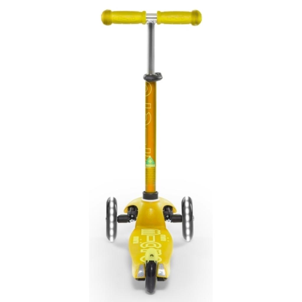 Самокат Micro Mini Deluxe Yellow LED (MMD053) - зображення 4