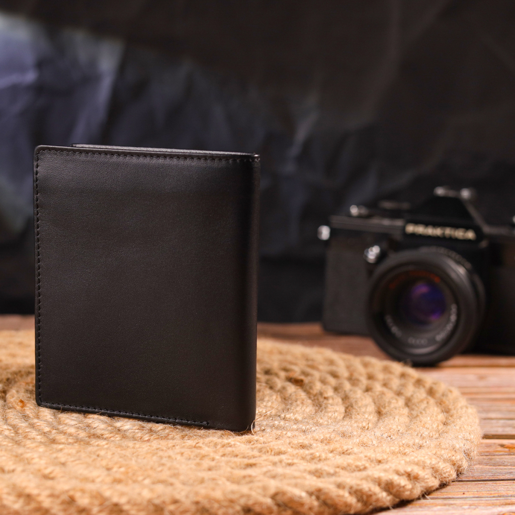 Гаманець Canpellini З натуральної шкіри Чорне (21500) - зображення 9