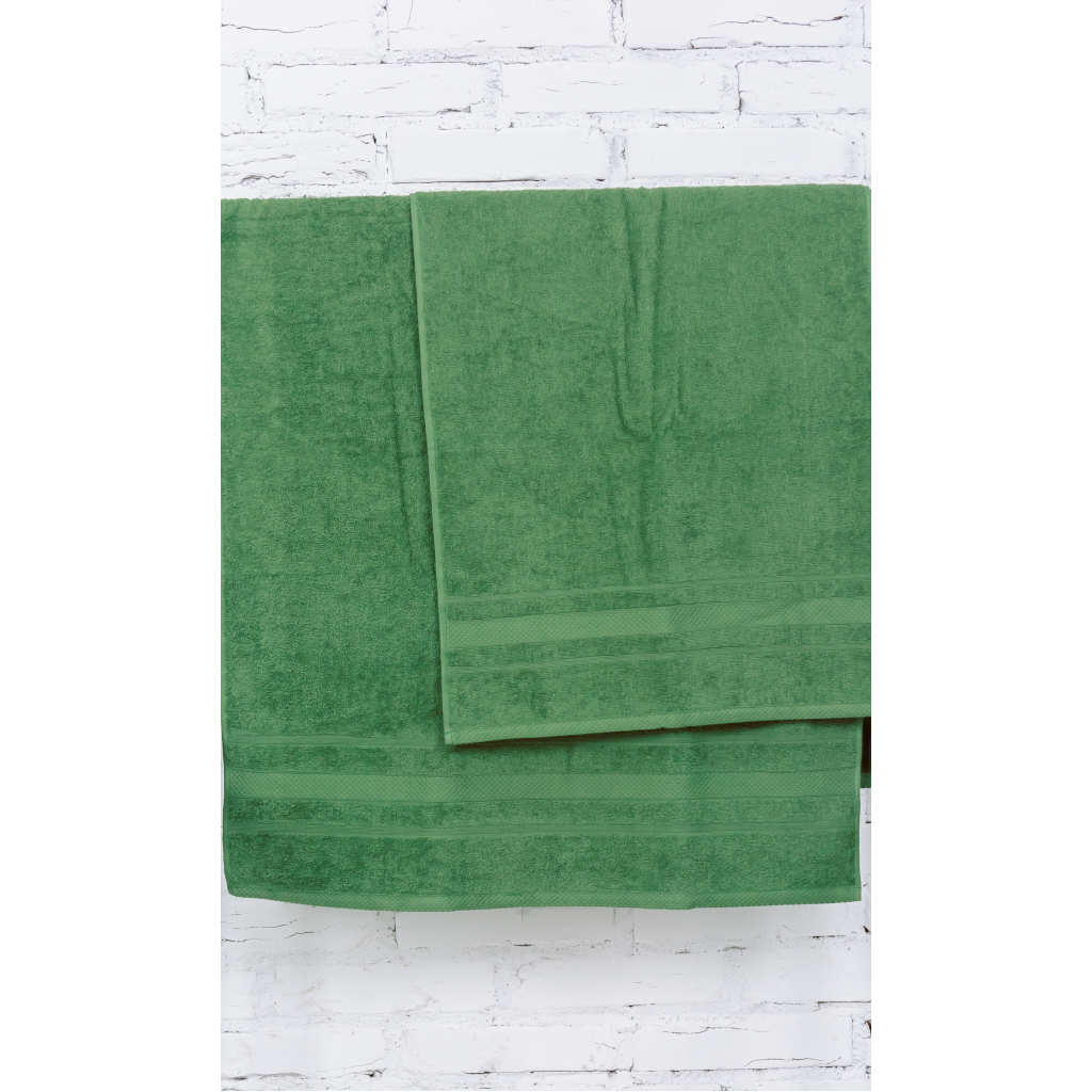 Рушник MirSon набір банних 5079 Elite SoftNess Military 50х90, 70х140 (2200003183177) - изображение 3