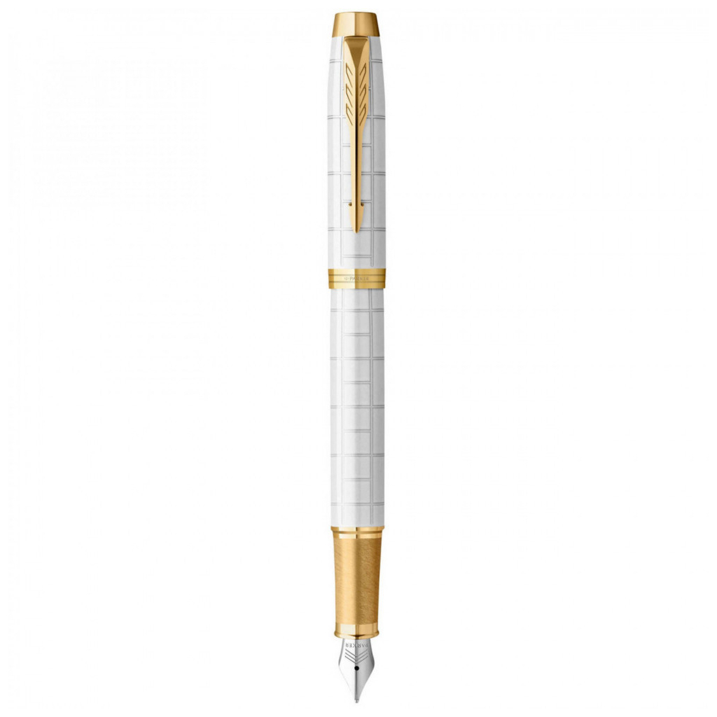 Ручка пір'яна Parker IM 17 Premium Pearl GT FP M (24 712) - зображення 1