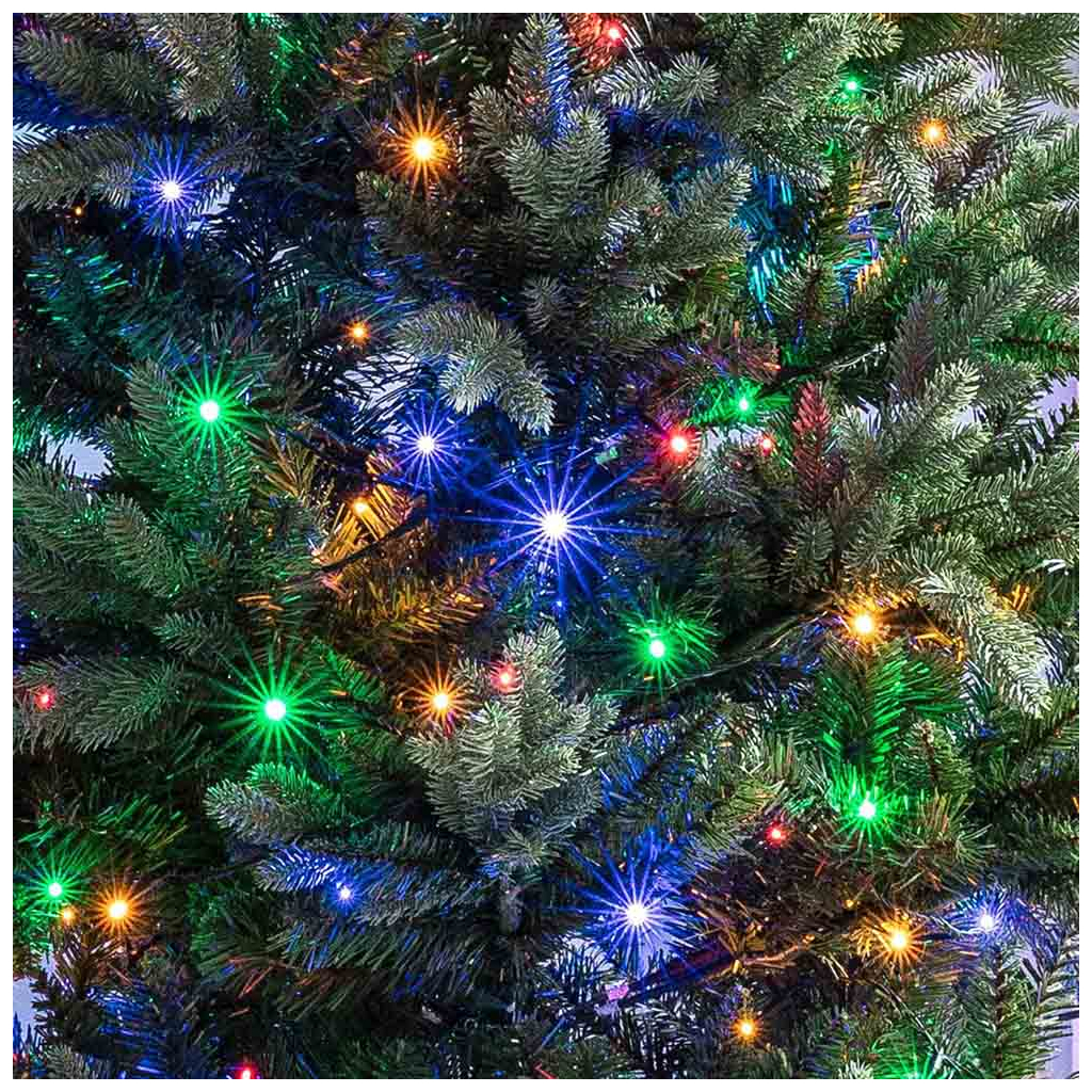 Гірлянда ColorWay LED 200 20 м 8 функцій (CW-G-200L20UMC) - зображення 9