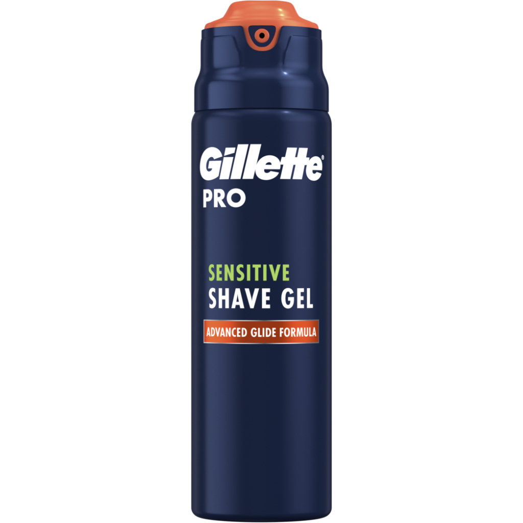 Гель для гоління Gillette Pro Sensitive 200 мл (7702018604005) - зображення 1