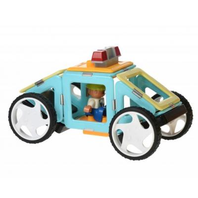 Конструктор Magplayer магнітний набір бокс 68 ел. (MPT2-68) - зображення 4