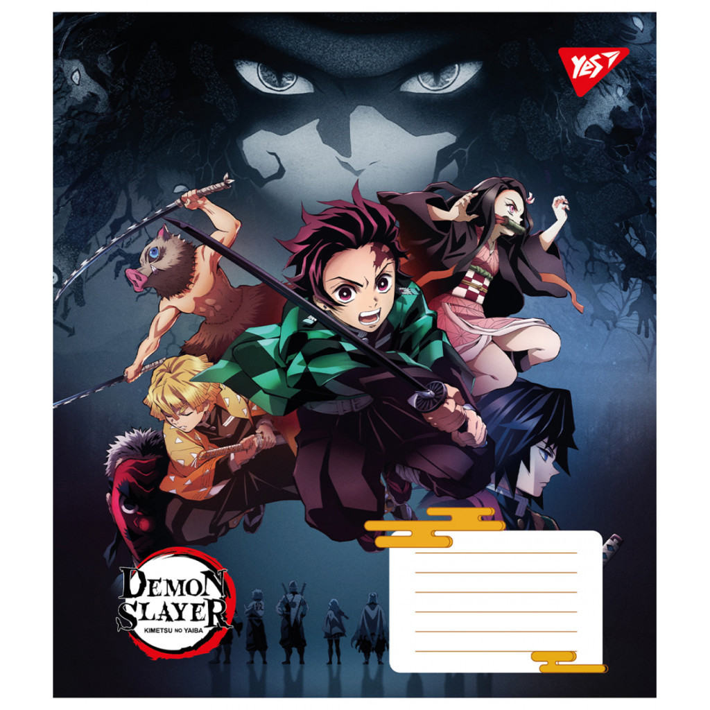 Зошит Yes Demon slayer. Power 24 аркушів лінія (767313) - зображення 5