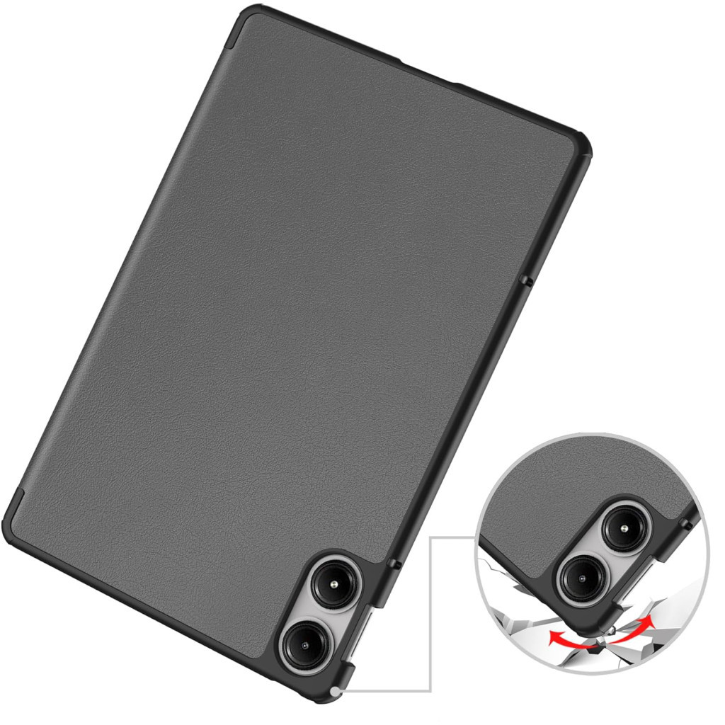 Чохол до планшета BeCover Smart Case Xiaomi Redmi Pad Pro 12.1'' Gray (711302) - зображення 4