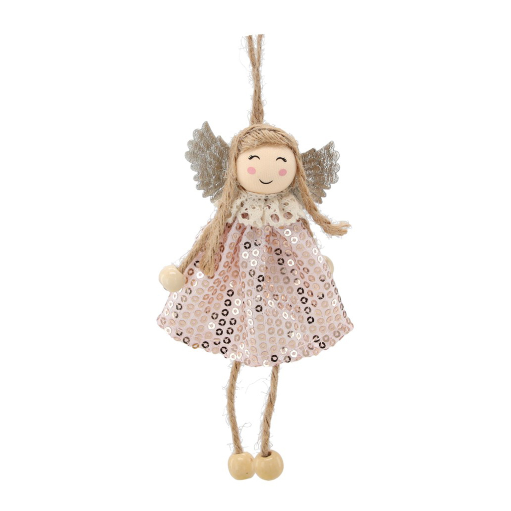 Ялинкова іграшка Chomik Фея блискітки 7,5х16 см (5900779900615_1) - зображення 1