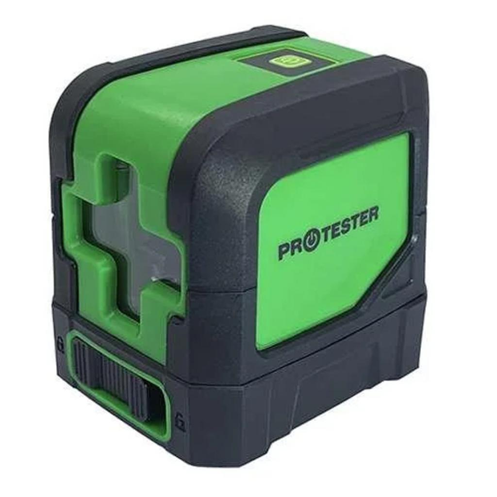 Лазерний нівелір Protester 2 лінії, 1H/1V зелений промінь (LL102G) - изображение 1