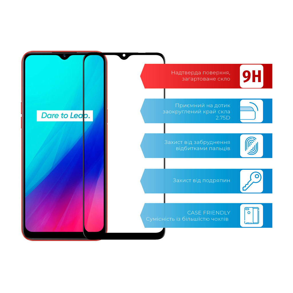 Скло захисне ACCLAB Full Glue Realme C11 (1283126508455) - зображення 2