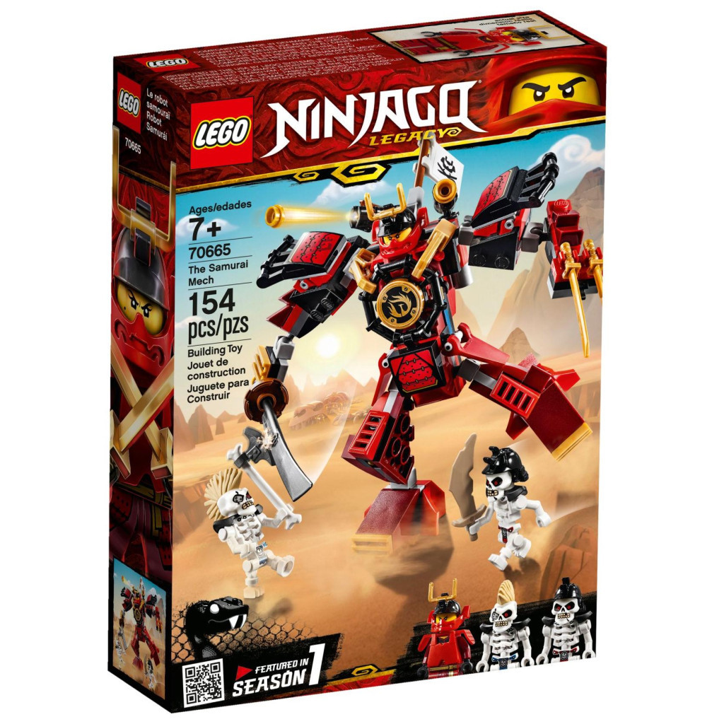 Конструктор LEGO NINJAGO Робот Самурай (70665) - зображення 1