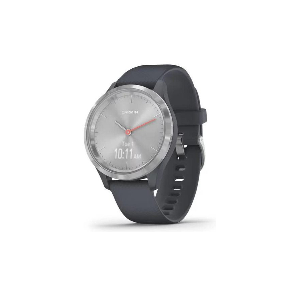 Смарт-годинник Garmin vivomove 3S, Silver, Granite Blue, Silicone (010-02238-00) - зображення 1