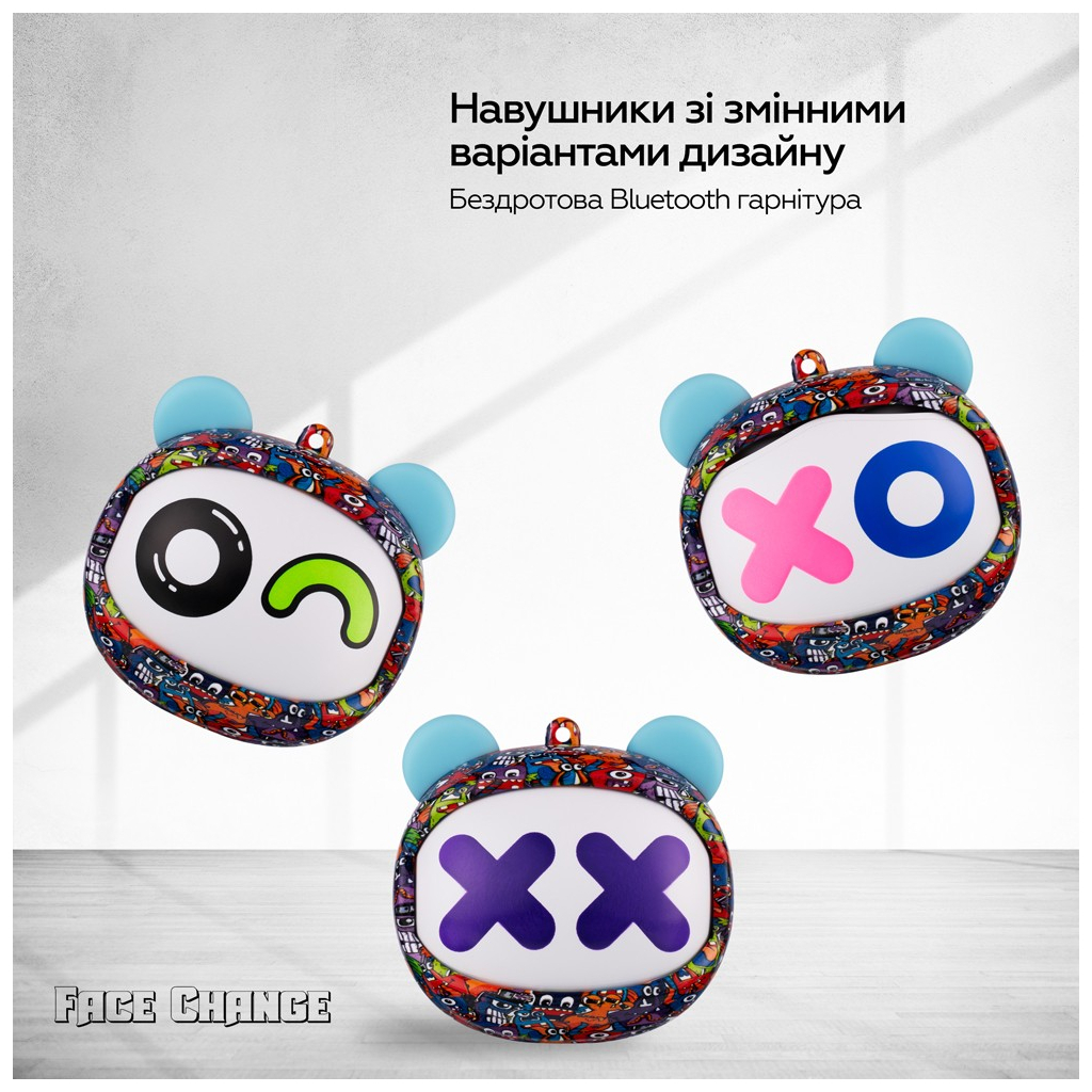 Навушники XoKo G05-face changing TWS Violet (G05-VIOT) - зображення 10