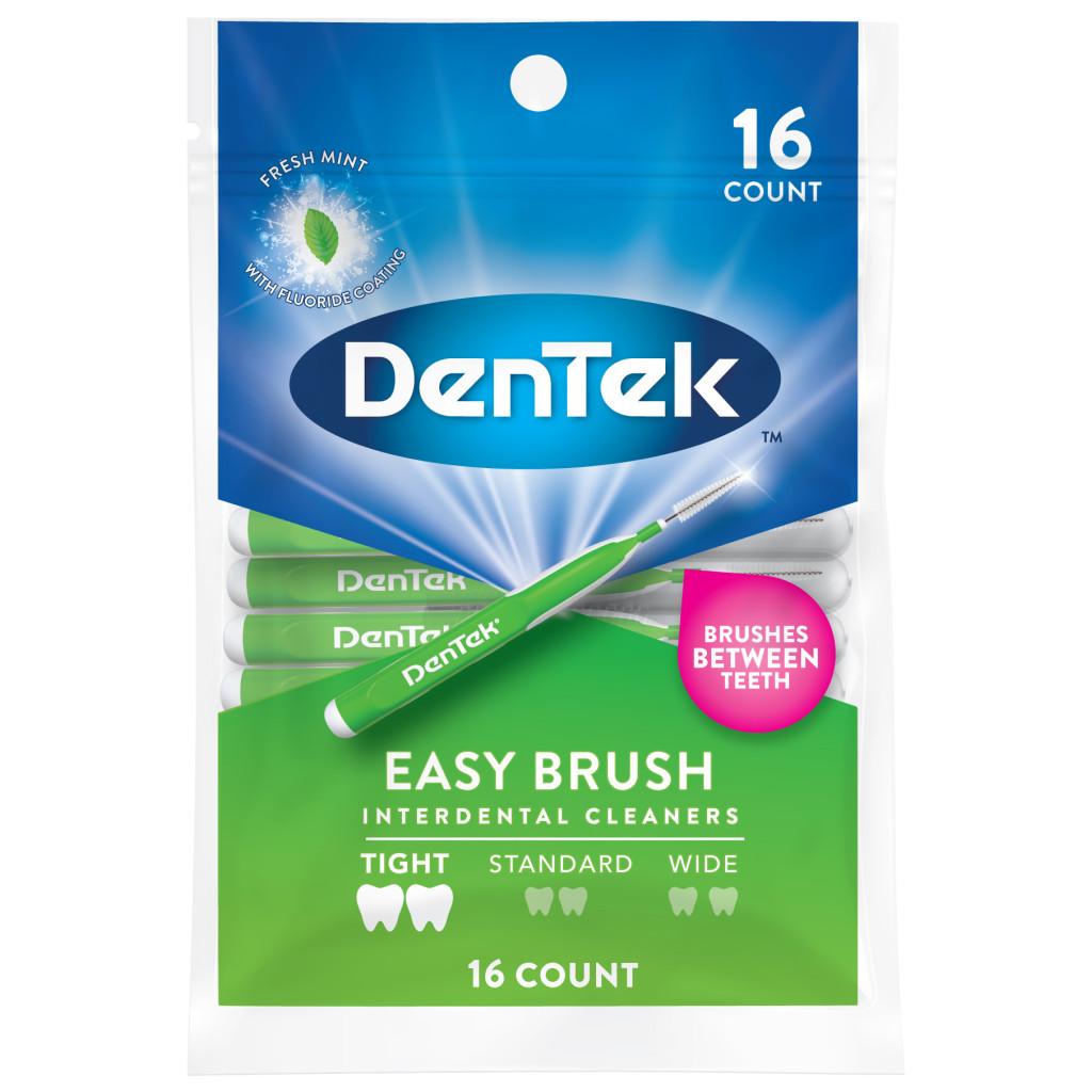 Щітки для міжзубних проміжків DenTek Зручне очищення для вузьких проміжків 16 шт. (047701002834) - зображення 1