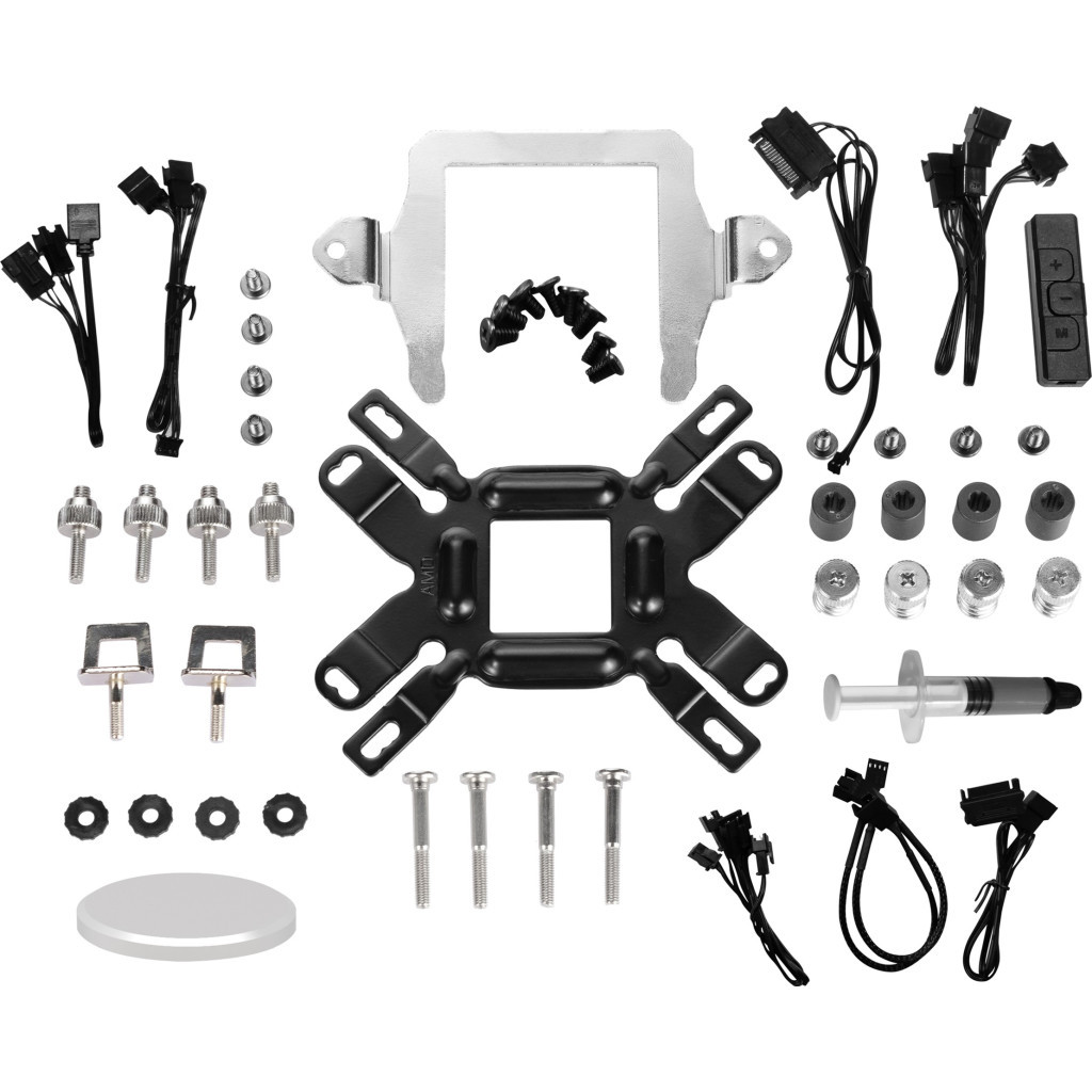 Система рідинного охолодження Lian Li Galahad AIO 360 White RGB (G89.GA360A.01) - зображення 6