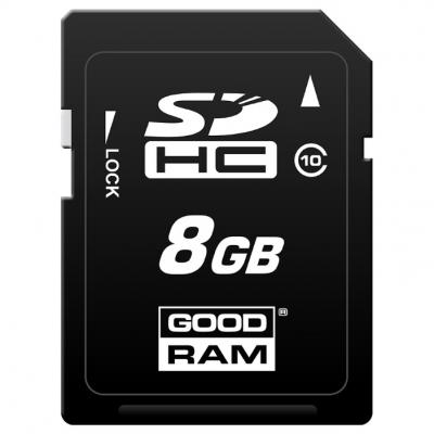 Карта пам'яті Goodram 8GB SDHC class 10 (SDC8GHC10GRR10) - изображение 1