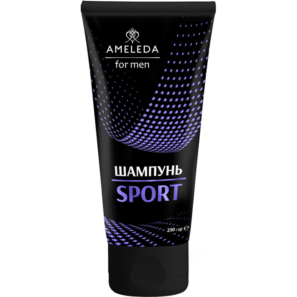 Шампунь Ameleda For Men Sport 250 г (4820206214041) - зображення 1