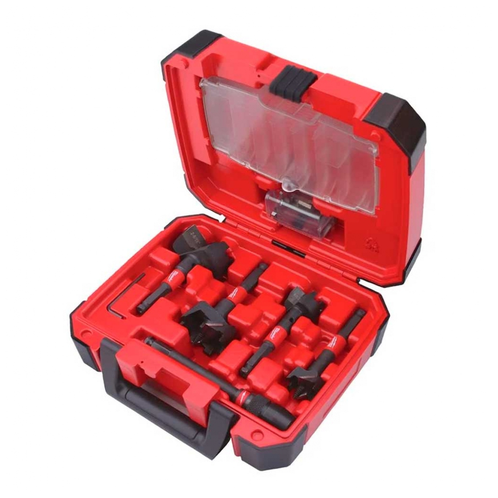 Набір свердл Milwaukee самореверсивних по дереву, 35-65 мм, 5 шт. (4932479503) - зображення 1