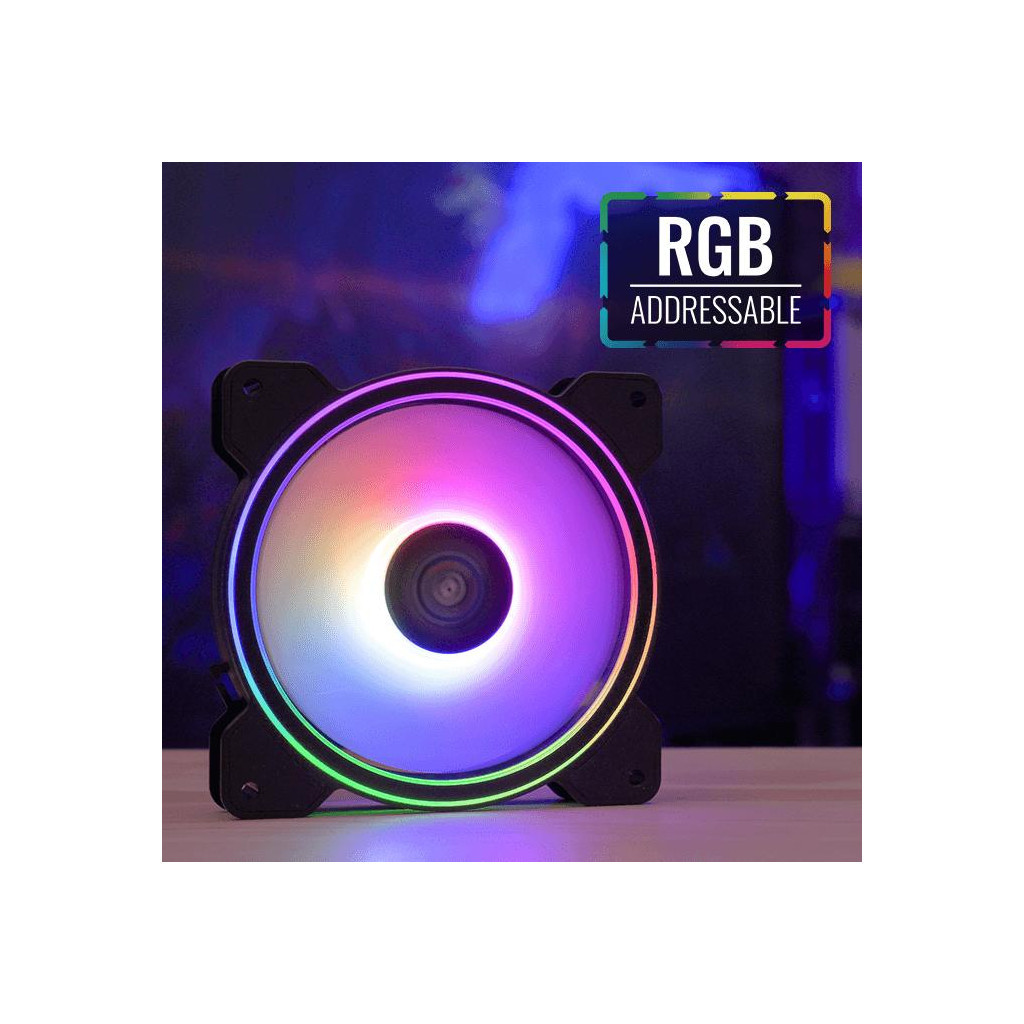 Кулер до корпусу AeroCool Saturn 12F ARGB - зображення 4