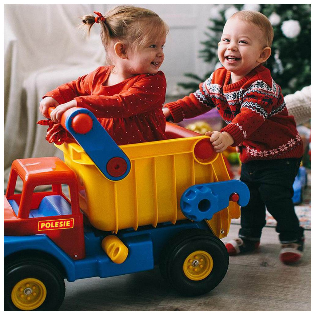 Спецтехніка Polesie Автомобіль-самоскид №1 (37909) - зображення 3